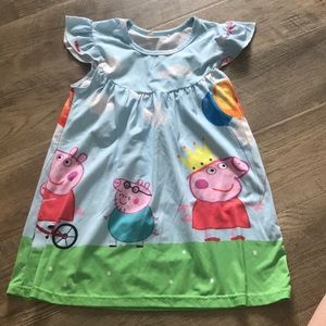 girls peppa pig dress